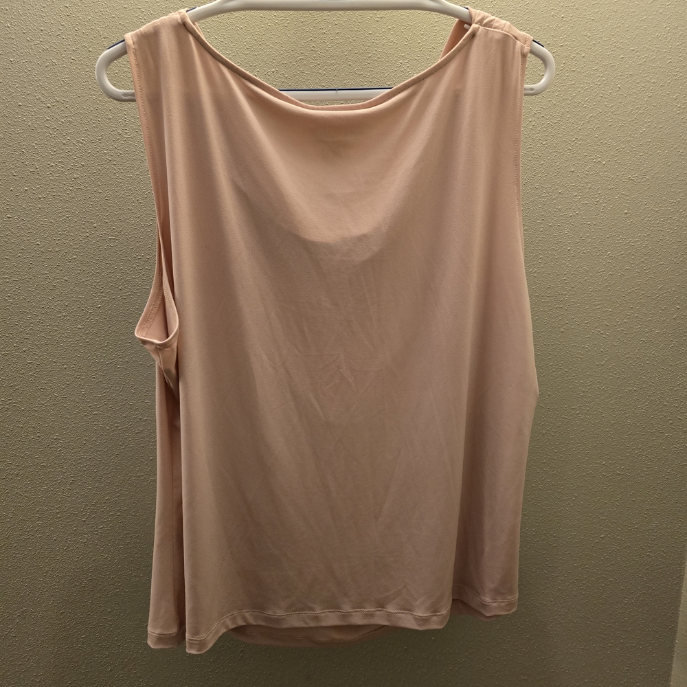 Calvin Klein Women's Blush Pink Sleeveless Top - Picture 5 of 5